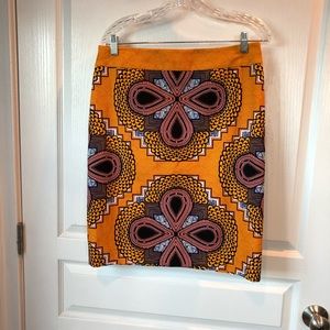 Maeve Mustard Yellow Skirt